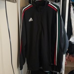 Adidas Men's Essential Tricot Essential 3 Stripe Track Jacket